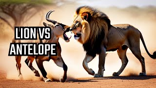 Ultimate Predator Faceoff: Lion vs Sable Antelope