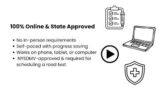 New York 5-Hour Pre-Licensing Course (OPL) – Mandatory DMV Road Test Prerequisite
