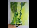 Painting a bamboo forest landscape and river#music  #nature #artist #art #artwork #watercolor