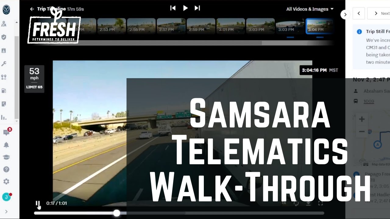 Samara Telematics Walk Through Tutorial Youtube