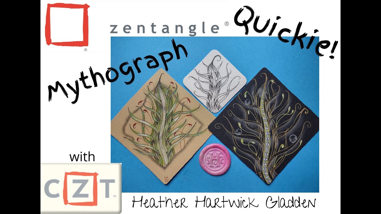 Mythograph Zentangle Quickie Youtube