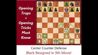 10 Chess Traps to WIN FAST -  Part 1  #shorts #chess #trending #easy
