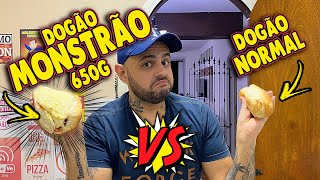 COMPAREI UM DOGÃO MONSTRÃO COM UM DOG NORMAL, BIZARRO!!! | Provando Delivery