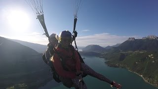 Biplace vol tandem parapente