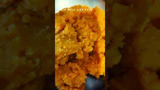 Carrot Chiroti Halwa | Carrot Chiroti Rava #kumbaskitchen #youtubeshorts #shorts