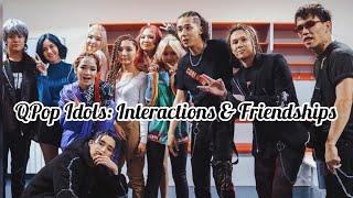 QPOP IDOLS|Interactions \u0026 Friendships #2 | Ninety One,MadMen,Newton,Ziruza,Crystalz,Juzim and etc.