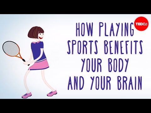 Which of these is a physical health benefit provided by playing team sports?