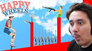 トラップ地獄で骨を1,527,264個、折りました【HappyWheels】