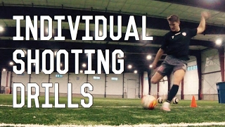 How To Improve Shooting | Individual Shooting Drills For Footballers/ Soccer Players