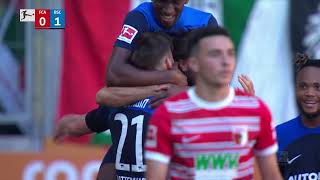 FC Augsburg 0 - 2 Hertha Berlin (Bundesliga 2022 - 2023 Matchday 5 Highlights)