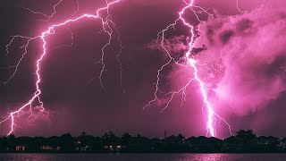 Heavy Thunderstorm Sounds & Rain Sounds For Sleeping | Relaxing Rain, Thunder & Lightning Ambience