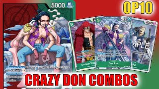 Is RG Smoker The BEST New Leader In OP10?? | ONE PIECE TCG DECK LIST AND GAMEPLAY