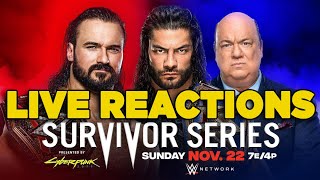 WWE Survivor Series 2020 - Live Reactions