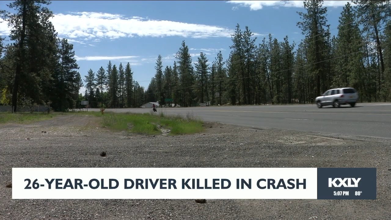 One Man Killed, Another Hospitalized In North Spokane Car Crash - YouTube