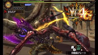 準ゴールの盾を担いでダイミョウザザミをボコボコにするギルクエ厳選【MH4G 実況】