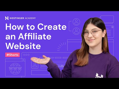 How to Create an Affiliate Website #shorts