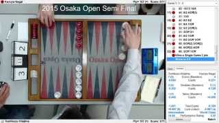 2015 Osaka Open Semi-Final Kazuya Nagai vs Toshikazu Kitajima 11pts