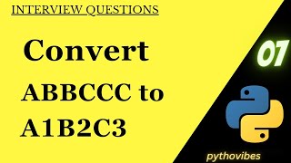 String compression #pythonvibes #python #coding #programming #interview #questions @pythonvibes_