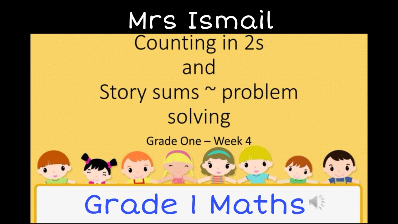 Grade 1 Maths Lesson 4 Youtube