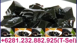 Bahan Baku Cincau Hitam, Grass Jelly Powder, Makanan Diet Sehat, +6281 232 882 925