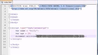 Beginner JavaScript Tutorial 5 Using Variables with Strings | JavaScript Tutorial