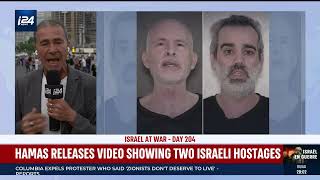 🔴  ISRAEL AT WAR: DAY 204 | Hamas releases new video showing 2 Israeli hostages