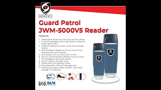 UNBOXING JWM RFID GUARDTOUR SECURITY SYSTEM W/GUARD PATROL CHIPS- GUARD PATROL WM-5000V5