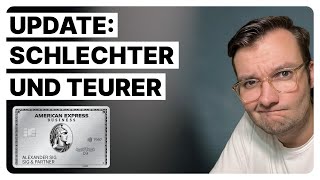 Amex Business Platinum Card Refresh: Teurer und schlechter?