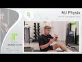 strengthen the core muscles modified curl up personal training mj physio