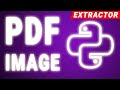 Extract Images from PDF using Python | PDF IMAGE Extractor using Python