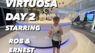 Virtuosa Vlog Day 2 #cruisingwiththe4bs. A fun filled day and 