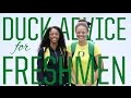 Duck Advice for Freshmen at the University of Oregon