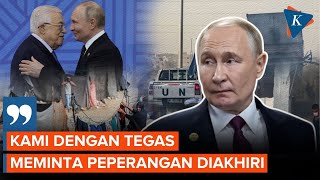 Putin Bertemu Presiden Palestina di BRICS, Serukan Gencatan Senjata Segera di Gaza