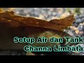 Setup tank dan air untuk Channa Limbata!