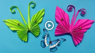 Paper Butterfly || How to make paper butterfly origami | DIY For Beginners