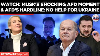 Musk Stuns AfD Crowd, Weidel’s Controversial Ukraine Position Revealed! | Times Now World