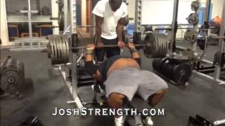 Robert Wilkerson, 605 Close Grip Bench Press