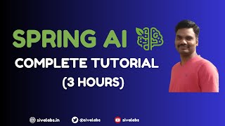 🚀 Spring AI Complete Tutorial (3 Hours)
