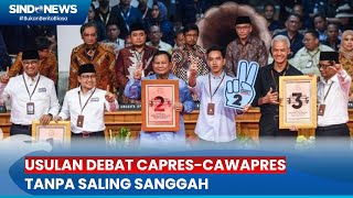 Usulan Debat Capres-Cawapres Tanpa Saling Sanggah