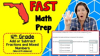 4th GRADE | Florida FAST Math Test Prep FREEBIE | MA.4.AR.1.2