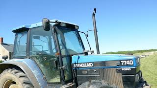 1998 Ford New Holland 7740 SLE 4WD Tractor