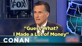 Lousy Romney & Obama Campaign Slogans | CONAN on TBS