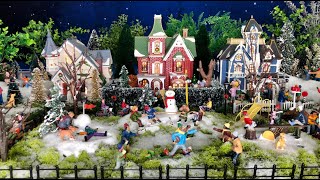 Christmas Village Set Up Part 4: Neighborhood