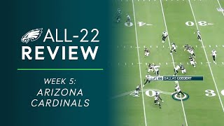 Fran Duffy Breaks Down the Philadelphia Eagles vs Arizona Cardinals Win | All-22 Review