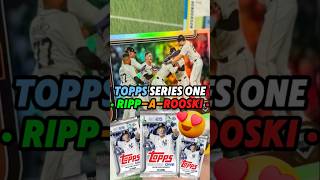 UNBOXING: 2025 Topps Series 1 Baseball Blaster Box All Ordinary Until THIS Legend Was Pulled #topps