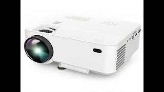 DBPOWER T21 Latest Upgraded LED Projector- Amazon