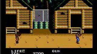 P.O.W.: Prisoners of War (SNK, 1989) - NES Gameplay