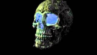 strobe light skull prop