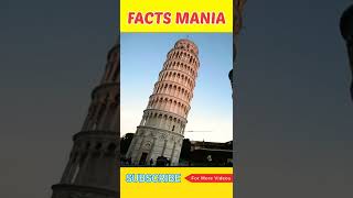 WHAT'S LEANING TOWER OF PISA 🔥🔥🔥//पीसा की झुकी हुई मीनार क्या है?#shorts #factsmania #short