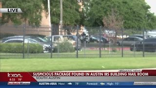 K9 found suspicious package in Austin IRS building mail room